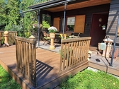 Terrasse - 2 Zimmer Ferienhaus zum Kaufen in Kirchseeon