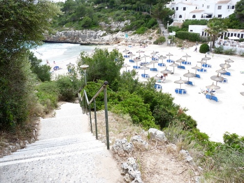 Treppe in die Cala Anguila - 