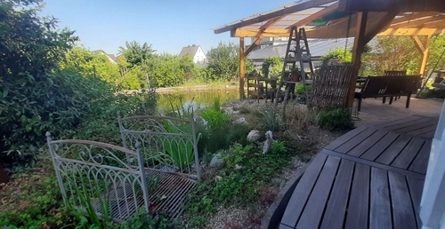 Überdachte Terrasse am Deich - 