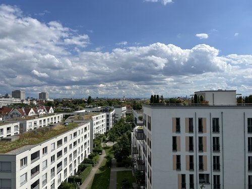 Blick nach Südenn - Etagenwohnung mit 80,00 m² in München zum Kaufen
