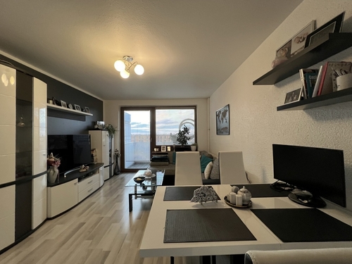 Wohnbereich - 1.5 Zimmer Etagenwohnung in München