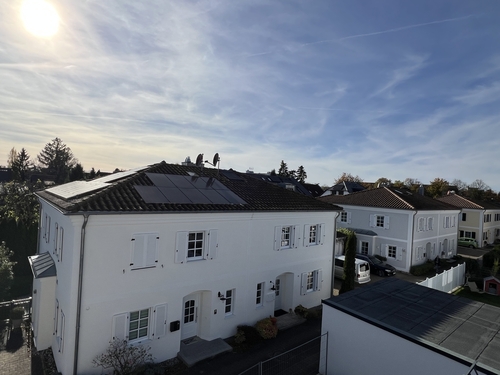 Blick vom DG - 5 Zimmer Doppelhaushälfte in Oberschleißheim