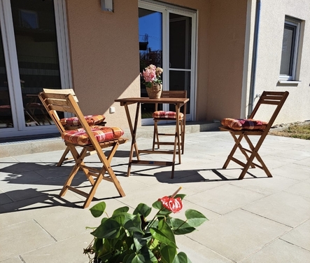 Terrasse auf der Südseite - 