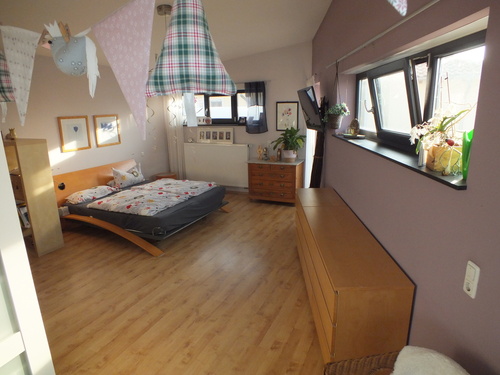 Elternschlafzimmer mit Balkon - 