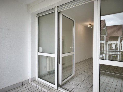 Eingang Terrasse - Appartement mit 64,00 m&sup2; in Rüsselsheim am Main zur Miete