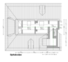 Grundriss Dachspitze - 