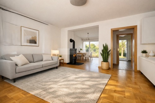 EG Wohnung -Wohnzimmer , so könnte es mal aussehen - 