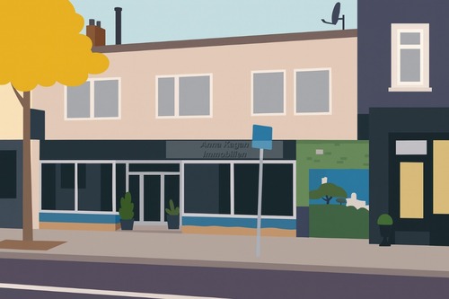 Außendarstellung - Mehrfamilienhaus mit Gewerbeeinheit in zentraler Lage von Witten