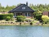 Ansicht Seeseite - Emsland, direkt am Lünner See – Freistehendes Einfamilienhaus in einzigartiger Seelage