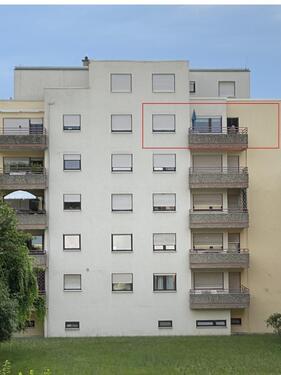 Außenansicht vom Parkbereich aus - ### Über den Dächern von Bruchsal ###