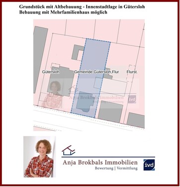 02.562 - Grundstück mit Altbebauung Nähe Theater Gütersloh - provisionsfrei für Käufer