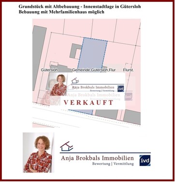VERKAUFT - Grundstück Nähe Theater Gütersloh Anbau oder Neubau 1-FH oder MFH provisionsfrei für Käufer
