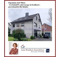 Eigentum statt Miete: 3-4 ZKBWc mit Garage in Isselhorst - provisionsfrei für Käufer - Gütersloh