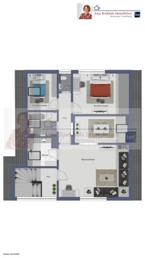 Dachgeschoss - 4 Zimmer 4- Zimmerwohnung zum Kaufen in Gütersloh