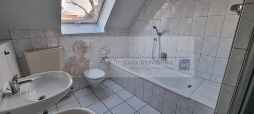 Bad weiß mit Fenster - 