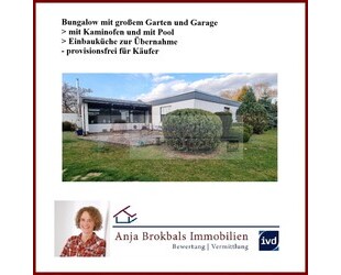 Bungalow mit großem Garten und Garage - provisionsfrei für Käufer - Gütersloh