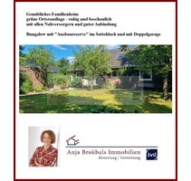 Idyllisch wohnen - grüne Oase zum Wachküssen - Bungalow mit Satteldach und Doppelgarage - provisionsfrei für Käufer - Gütersloh