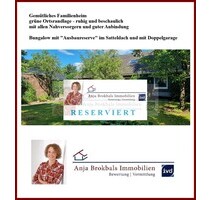 Idyllisch wohnen - grüne Oase zum Wachküssen - Bungalow mit Satteldach und Doppelgarage - provisionsfrei für Käufer - Gütersloh