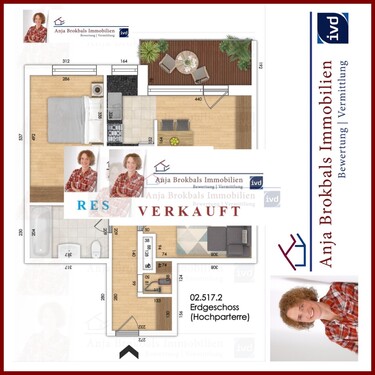 02.517.2.VERKAUFT - Erdgeschoss 2 in Kattenstroth_provisionsfrei für Käufer