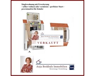 Singlewohnung mit Erweiterung - selber wohnen oder vermieten - perfekter Start - provisionsfrei für Käufer - Gütersloh