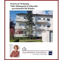 Preiswerte Wohnung Nähe Mohnspark in Gütersloh - provisionsfrei für Käufer