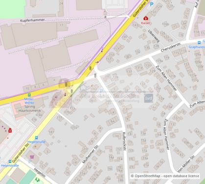 Umgebungskarte - Garage, Stellplatz zum Kaufen in Bielefeld