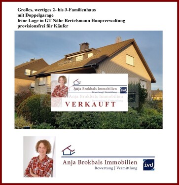 VERKAUFT - Viel Raum für 1 bis 3 Familien oder wohnen und vermieten!