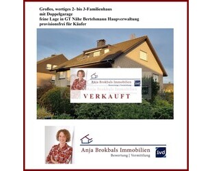 Viel Raum für 1 bis 3 Familien oder wohnen und vermieten! - Gütersloh