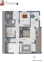 Grundriss 1. Etage - 4.5 Zimmer 4.5 Zimmerwohnung in Gütersloh