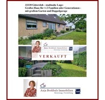 33330 Gütersloh: Großes Haus für 1-2 FamilienGenerationen - provisionsfrei für Käufer