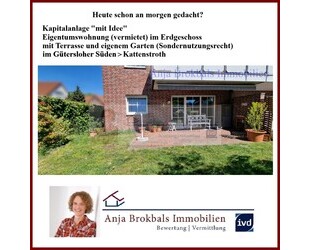 Kapitalanlage mit Plan: ETW im EG mit Garten - heute an morgen gedacht!- provisionsfrei für Käufer - Gütersloh