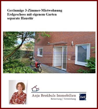 EG, Garten, separater Eingang - Jung, modern, stadtnah, Erdgeschoss mit Garten