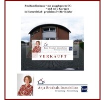 Zweifamilienhaus mit ausgebautem DG und mit 3 Garagen in Harsewinkel, provisionsfrei für Käufer
