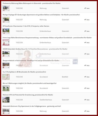 brokbals-immobilien.de Angebote.htm - Grundstück zum Kaufen in Gütersloh