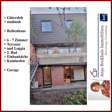 02.593.Großes Reihenhaus mit Garage - GT: Stadtnah, Reihenhaus mit Garage_provisionsfrei für Käufer