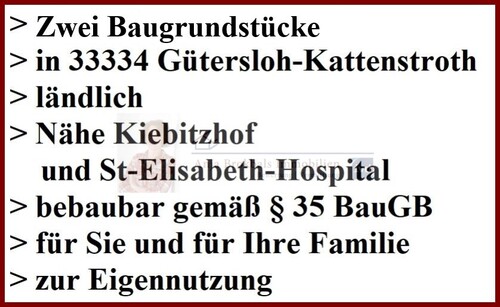 02.547.2.Beschreibung - Grundstück zum Kaufen in Gütersloh