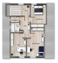 Obergeschoss Grundriss - 