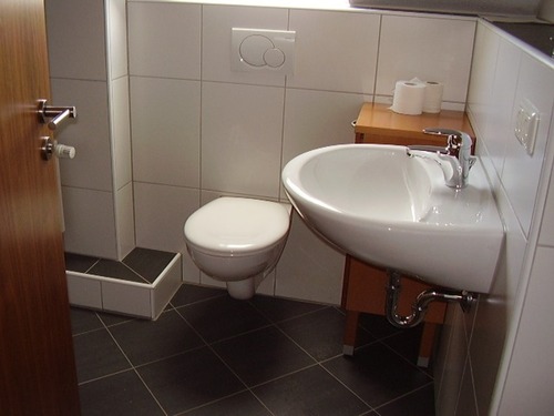 Dusche im oberen Bereich - 