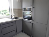 Einbauküche - Dachgeschoßwohnung mit 63,40 m&sup2; in Hirschaid/Sassanfahrt zur Miete