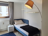Schlafbereich - 1 Zimmer Etagenwohnung in Erlangen
