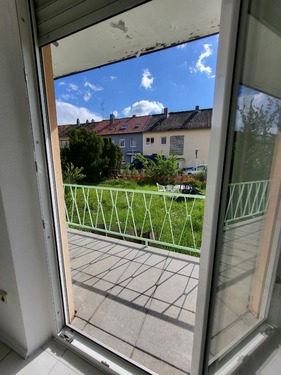 Zugang Balkon-Garten - 