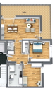 Haus B - Dachgeschoss - 3D WE4 - 