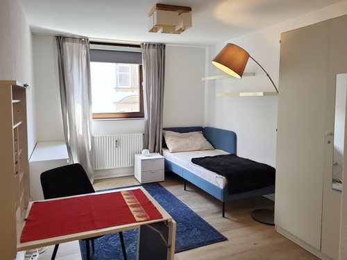 Wohnbereich - Studentenapartement Erlangen - 125.000,00 EUR Kaufpreis, ca.  18,00 m² Wohnfläche