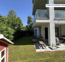 Exklusive 4 Zimmer Erdgeschosswohnung mit Terrasse & Garten - München