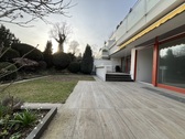 Terrassen mit Garten - Wohnen mit Gartenflair – helle 3-Zimmer-Erdgeschosswohnung, bezugsfrei!