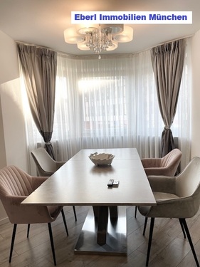 Ansicht Erker mit Esstisch - 2.5 Zimmer Etagenwohnung in München