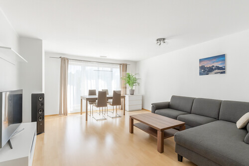 Wohnzimmer - Etagenwohnung mit 74,70 m² in Olching zur Miete