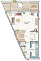 Grundriss Obergeschoss - 