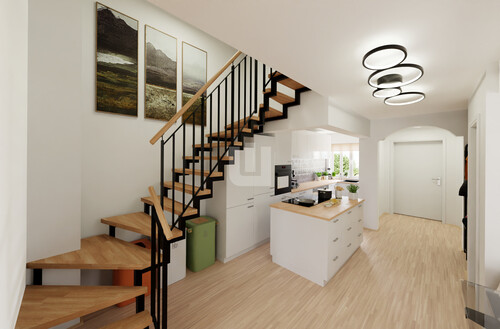 Visualisierung - Flur - Maisonettenwohnung mit 104,00 m² in Gröbenzell zum Kaufen