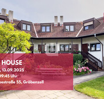 WINDISCH IMMOBILIEN - Haus in Haus: 4 Zimmer über 2 Etagen zentral & ruhig in Gröbenzell!